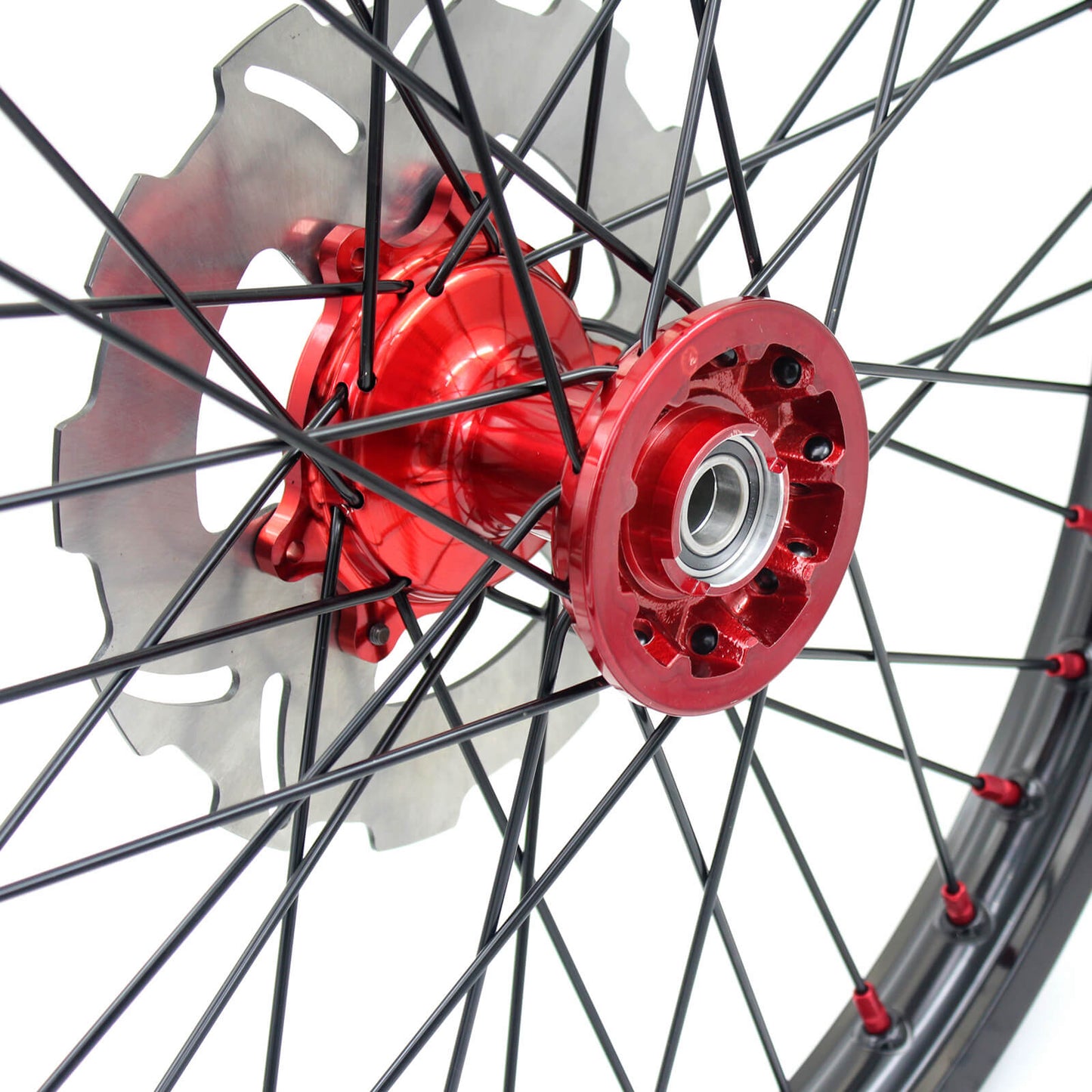 KKE 21 & 19 Casting Wheels for Honda CRF250R 2004-2013 CRF450R 2002-2012 Disc - Howling Moto