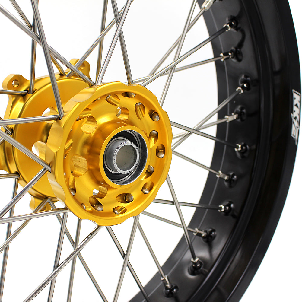 KKE 17Inch Supermoto Dirtbike Wheels For SUZUKI DRZ400SM 2005-2024 - Howling Moto