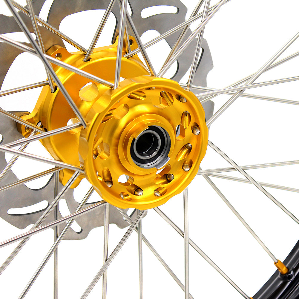 KKE 21/18 Endueo Dirt Spoked Wheels For SUZUKI DRZ400 DRZ400E DRZ400S - Howling Moto