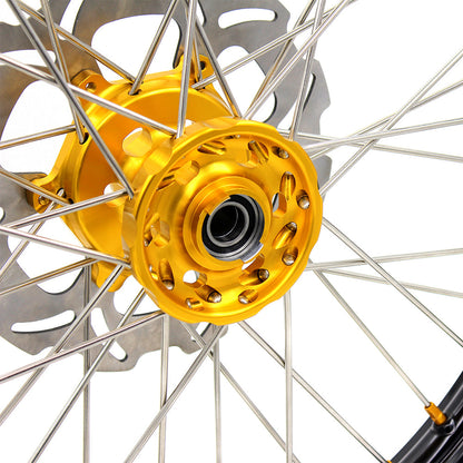 KKE 21/18 Endueo Dirt Spoked Wheels For SUZUKI DRZ400 DRZ400E DRZ400S - Howling Moto