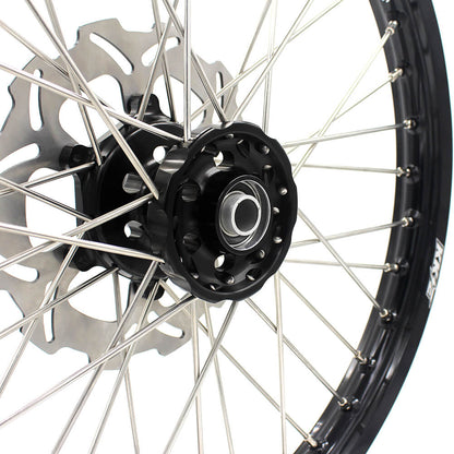 KKE 21 & 18 Enduro Spoked Wheels Fit SUZUKI RM125 1996-2007 RM250 1996-2008 - Howling Moto