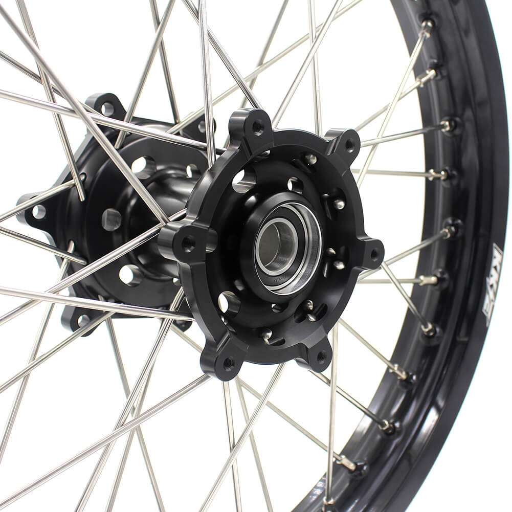 KKE 21 & 19 MX Spoked Wheels Fit SUZUKI RM125 1996-2007 RM250 1996-2008 - Howling Moto