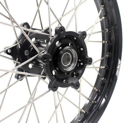 KKE 21 & 18 Enduro Spoked Wheels Fit SUZUKI RM125 1996-2007 RM250 1996-2008 - Howling Moto