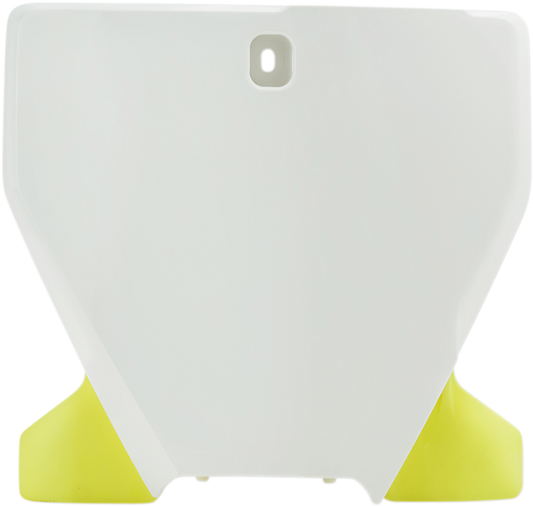 ACERBIS Front Number Plate - White/Yellow 2726571070 - Howling Moto