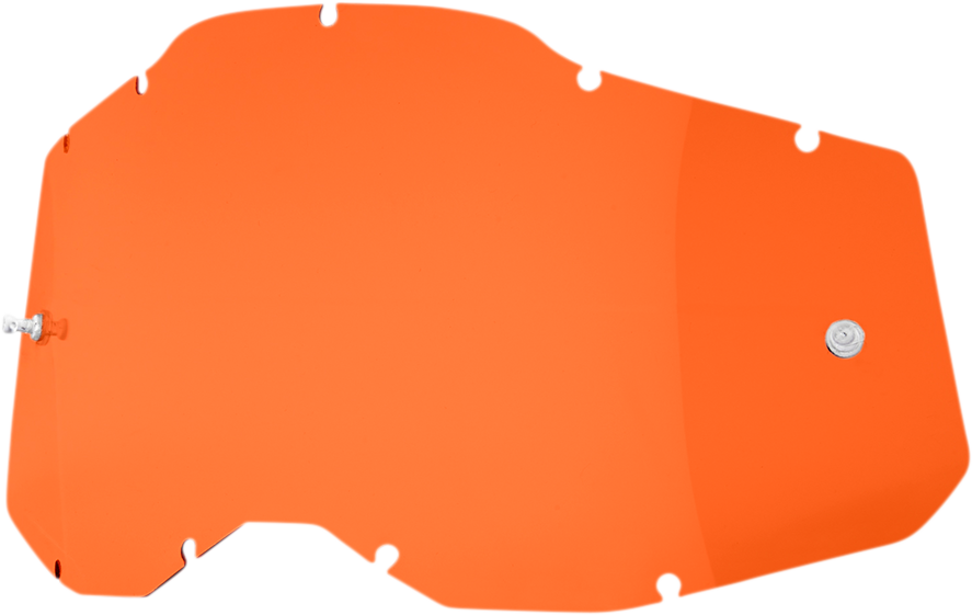 100% Accuri 2/Racecraft 2/Strata 2 Lens - Orange 59077-00007 - Howling Moto