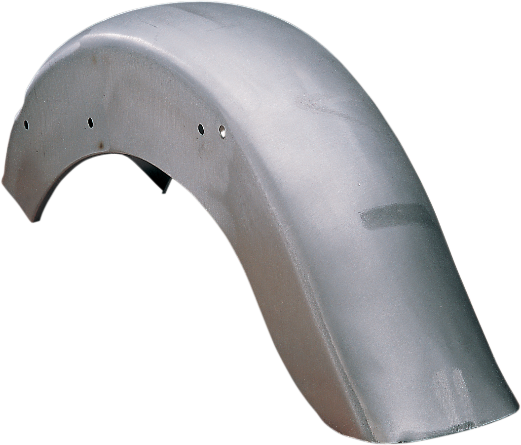 Smooth style rear fender for motorcycle from DRAG SPECIALTIES, showcasing a sleek, curved design perfect for custom bikes.