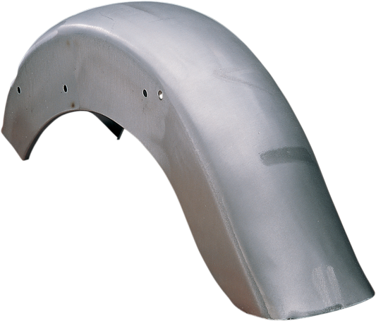 Smooth style rear fender for motorcycle from DRAG SPECIALTIES, showcasing a sleek, curved design perfect for custom bikes.