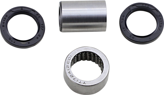 Moose Offroad shock bearing kit for Yamaha back lower suspension, part 29-5085, showing bearings and mounting components.