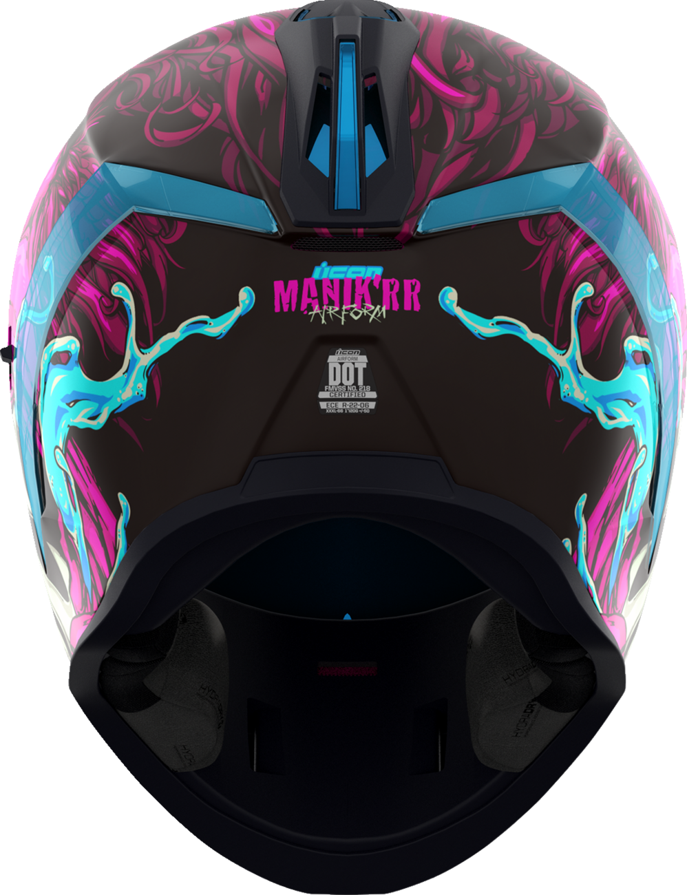 Pink ICON Airform™ Helmet for men, MIPS® safety helmet in 2XL size with sleek design and adjustable straps.