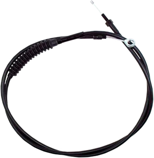 Black Motion Pro Blackout Clutch LW Cable Part 06-2261 for motorcycle, with black housing and cable connections visible.