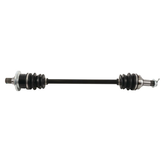 ALL BALLS axle for precise OEM fitment and durability, shown in the image with detailed metal construction.