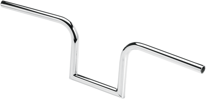 Chrome BILTWELL Frisco II 7/8" Handlebar, motorcycle handlebar with sleek, polished finish for custom bikes.
