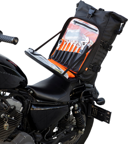 BILTWELL EXFIL-80 Motorcycle Bag - Gen 2 - Black 3014-01 - Howling Moto