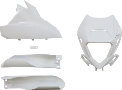 ACERBIS Full Replacement Body Kit - White 2936266812 - Howling Moto