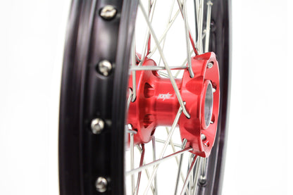 KKE 17"*1.4/14"*1.6 Spoked Small Kid's Wheels Set For KTM SX 85 2003-2020 Red Hub - Howling Moto