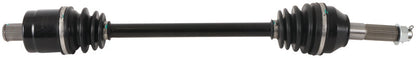 QuadBoss rear left side rugged axle for Polaris Ranger 1000 EPS models from 2019 to 2021, durable off-road replacement part.