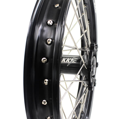 KKE 21 & 19 MX Spoked Wheels Fit SUZUKI RM125 1996-2007 RM250 1996-2008 - Howling Moto