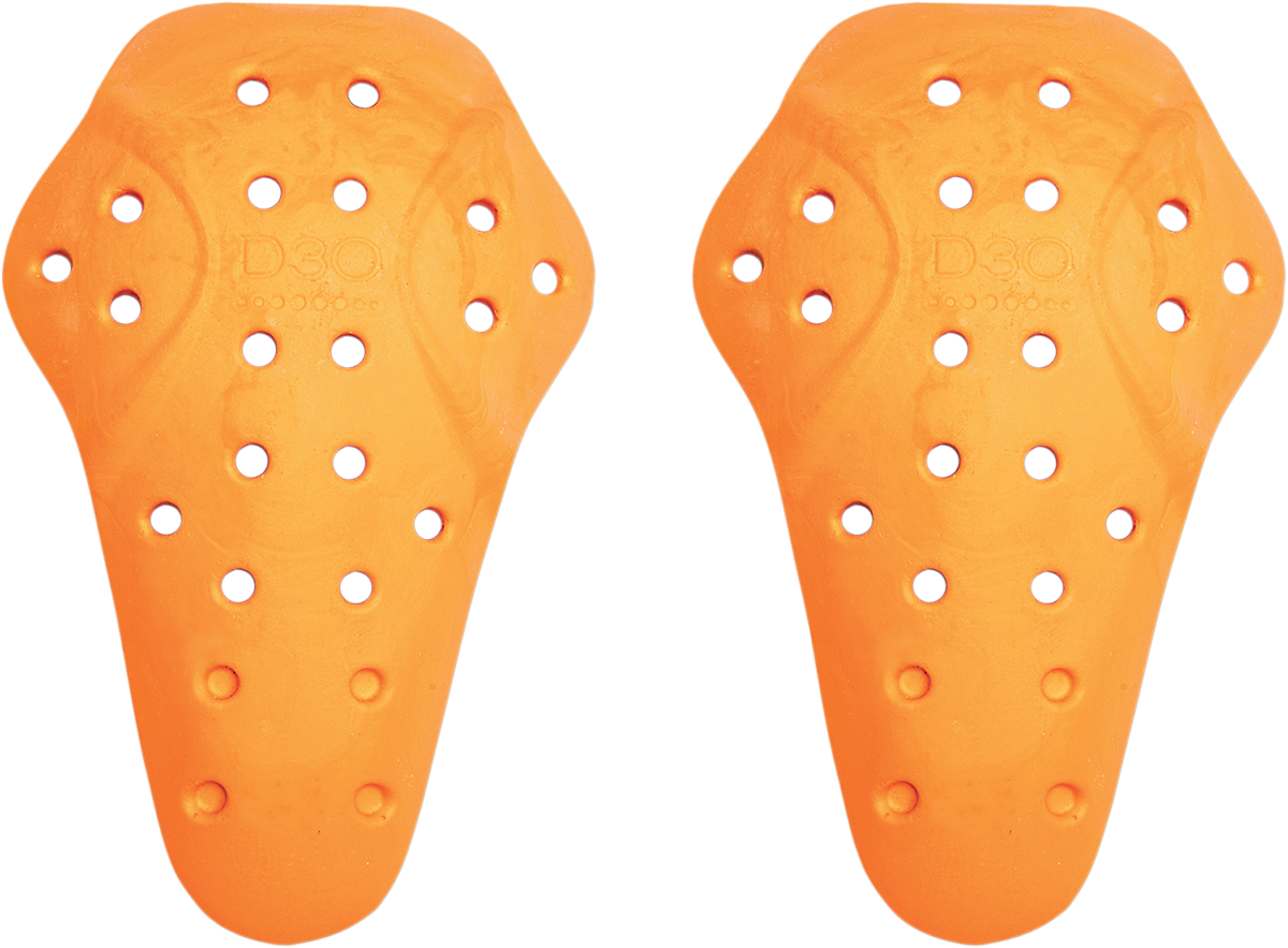 ICON D3O T5 Evo Guards knee protection for left and right, featuring durable knee guards with impact-absorbing D3O technology.