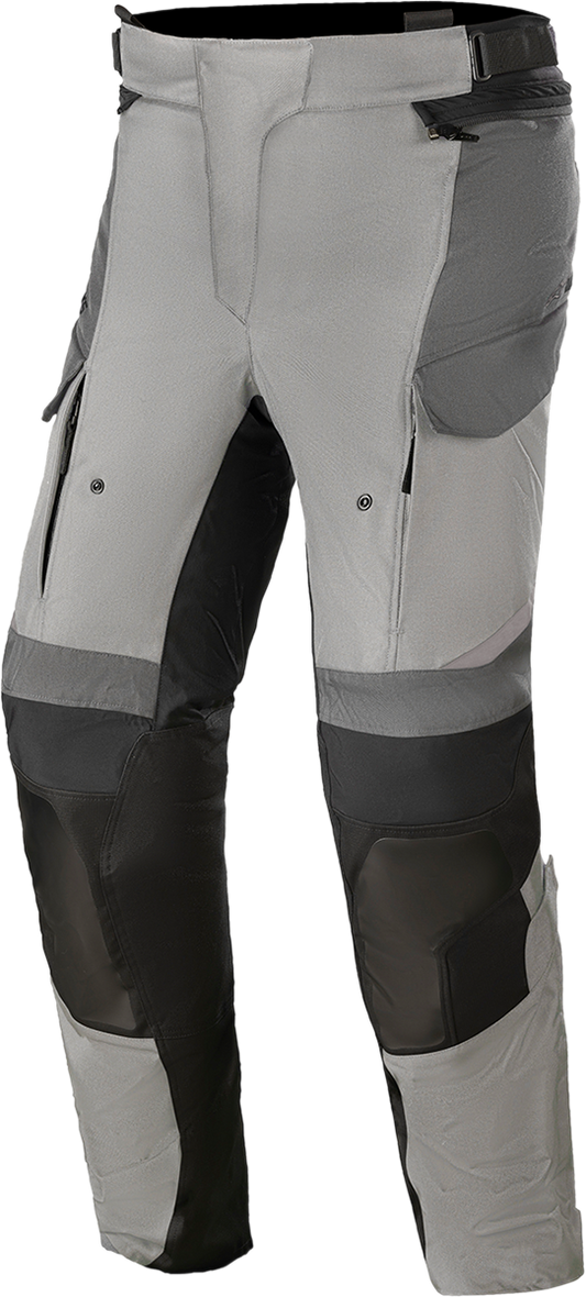 Alpinestars Stella Andes v3 Drystar waterproof motorcycle pants for women in size XL, showing the black riding pants with protective features.