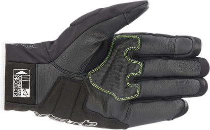 ALPINESTARS, Alpinestars SMX Z Drystar® Motorcycle Gloves - Black/White/Fluo Red, Small (Part No. 3527421-1231-S)