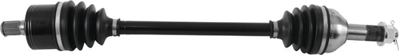 QuadBoss rear left replacement axle for Can-Am Defender HD10 (2016-2017), showing the durable metal axle component.