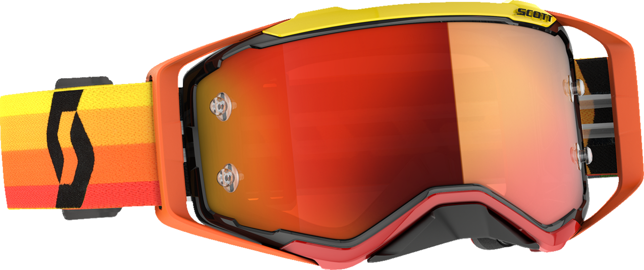 SCOTT Prospect Goggles - California Edition - Orange/Yellow - Orange Chrome Works 272821-1649280 - Howling Moto