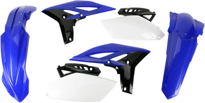 Acerbis standard replacement body kit in black, designed for motorcycle OEM part 2171890145, with visible body panels and mounting points.