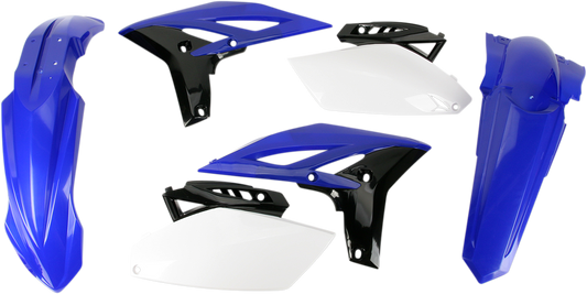 Acerbis standard replacement body kit in black, designed for motorcycle OEM part 2171890145, with visible body panels and mounting points.