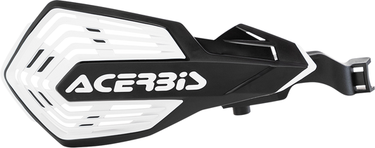 ACERBIS Handguards - K-Future - Black/White 2801971007 - Howling Moto