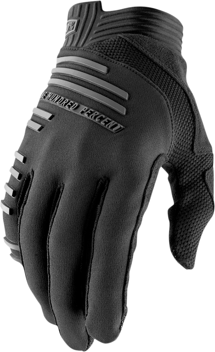 100% R-Core Gloves - Black - Medium 10027-00001 - Howling Moto