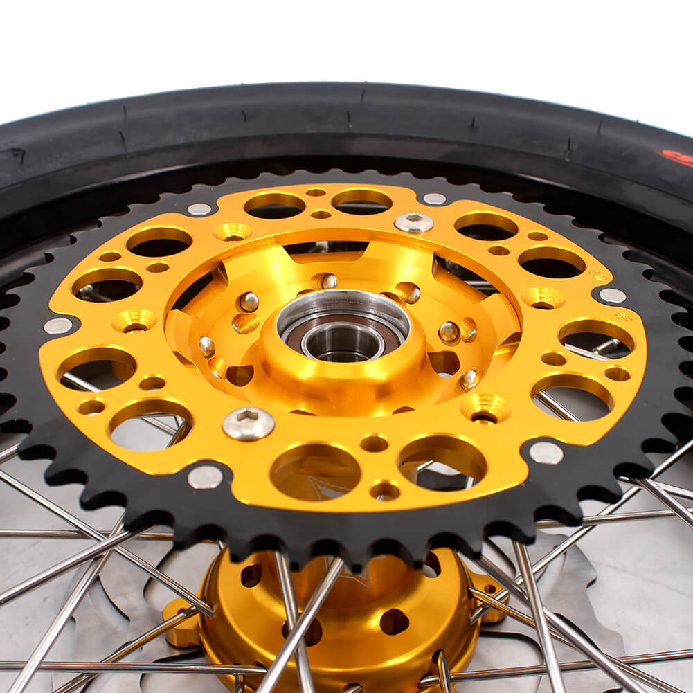 KKE 3.5/4.25*17" Supermoto Wheels For SUZUKI DRZ400SM 2005-2024 CST Tires - Howling Moto