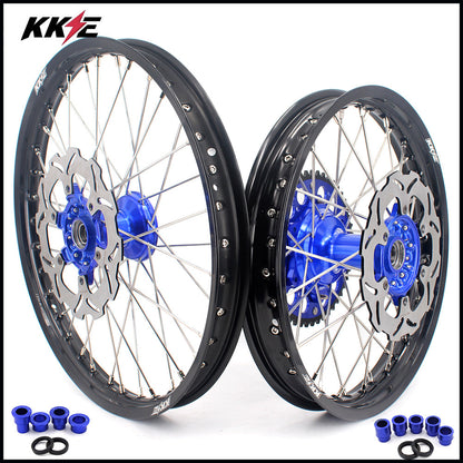 KKE 21 & 18 Cast Enduro Wheels For YAMAHA YZ250F 2001-2015 YZ450F 2003-2015 - Howling Moto