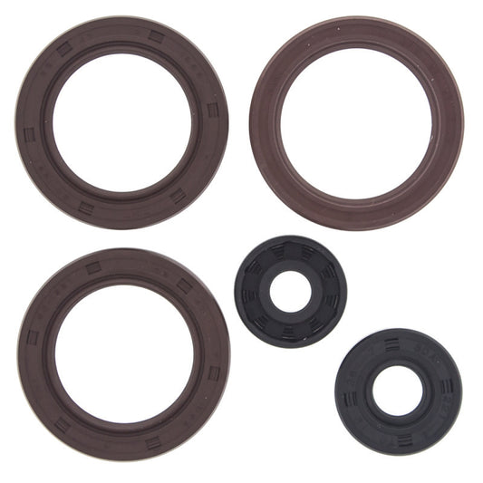 QuadBoss oil seal set for Can-Am Maverick Trail 700 and models, showing multiple black rubber seals in packaging.
