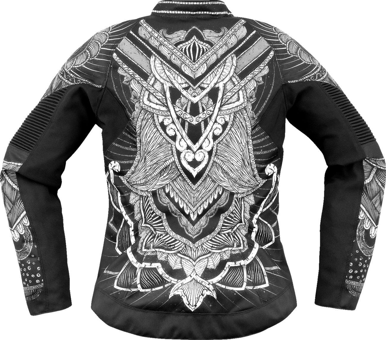 ICON Women's Overlord3 Noble™ Black Jacket, XL, featuring stylish design and durable fabric, suitable for casual wear.