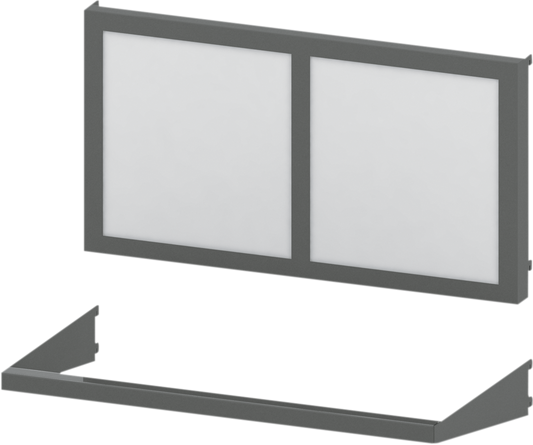 ICON Casual Fixture Kit 1085822 featuring flexible retail display system with metal load-bearing components and adjustable display options.