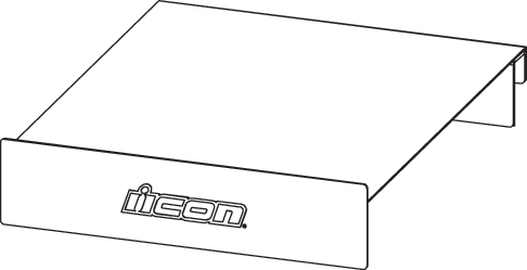 ICON Square Shelf Fixture 9903-0493 for retail display, featuring a sleek, adjustable fixture for flexible store shelving.