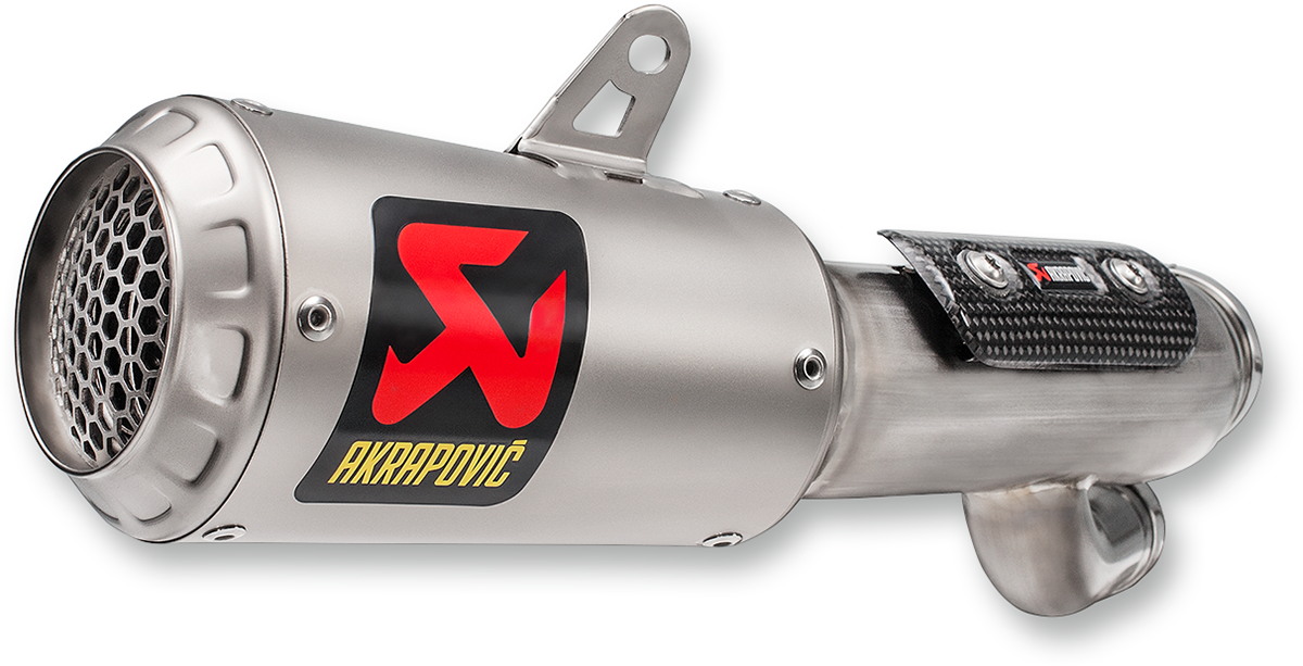 AKRAPOVIC Titanium Slip-On Exhaust System for Enhanced Performance - Part S-B10SO9-CUBT