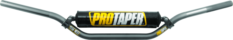 ProTaper SE KX High Handlebar in platinum gray with ProTaper branding, designed for motocross bikes.