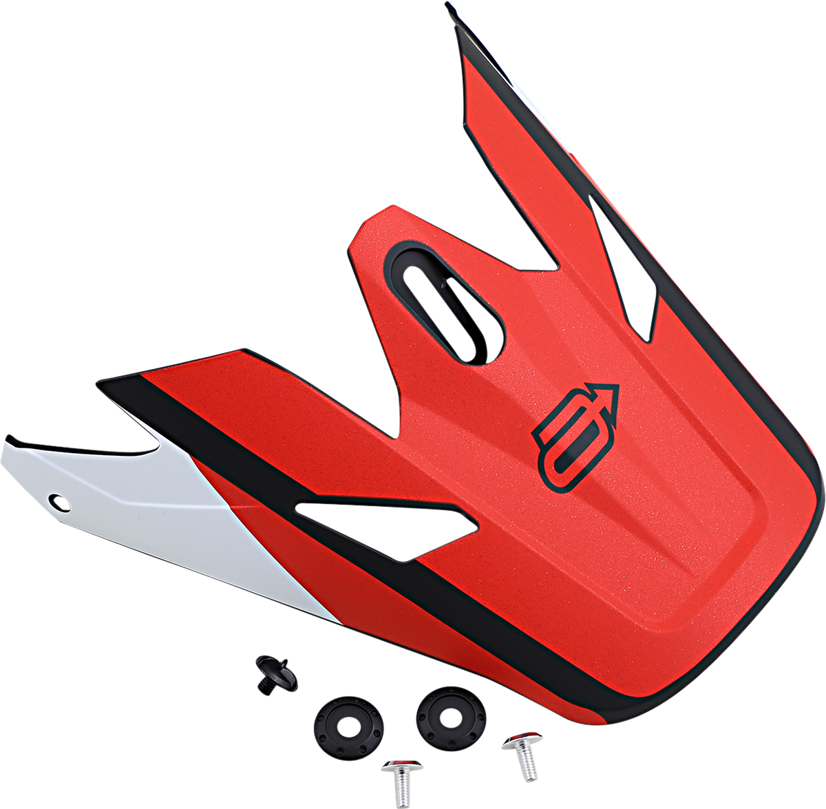 ARCTIVA Rise Visor Kit - Cambio Black/Red (Part Number 0132-1456)