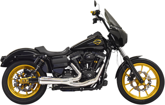 BASSANI XHAUST Ripper 2:1 Exhaust System for Harley-Davidson - Chrome 1D6C