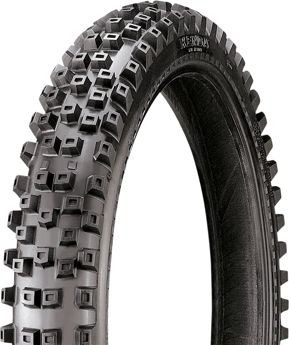 Kenda K776F Gauntlet front tire for off-road and hard enduro bikes, 90/90-21 size with 54R load and speed rating.