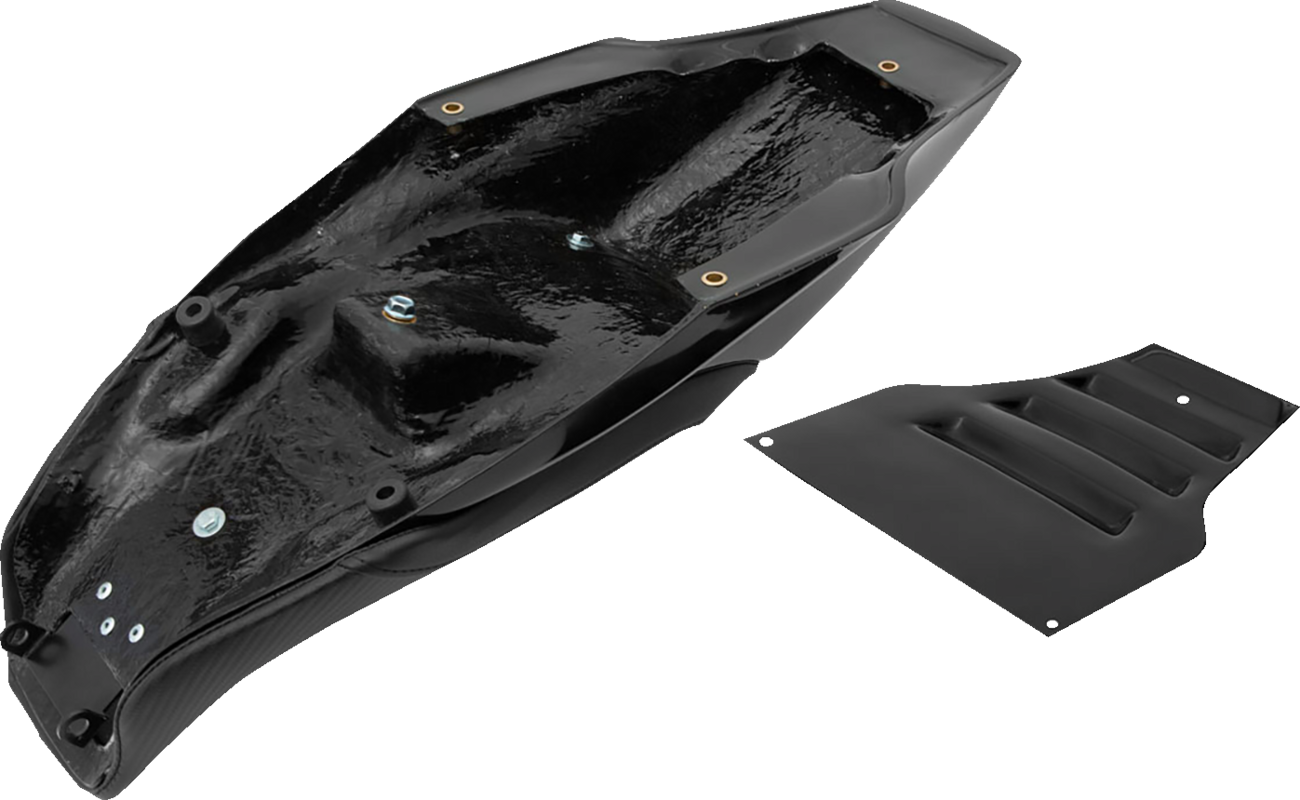 Carbon fiber SADDLEMEN Eliminator Seat Kit for XL models 2004-2020, designed for enhanced comfort and style.