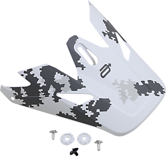 ARCTIVA Rise Visor Kit - Snow Camo 0132-1455 for Arctiva Rise Helmets