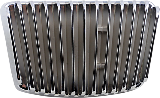 Chrome voltage regulator for Harley Davidson by Drag Specialties, showcasing a sleek metal finish and mounting connections.