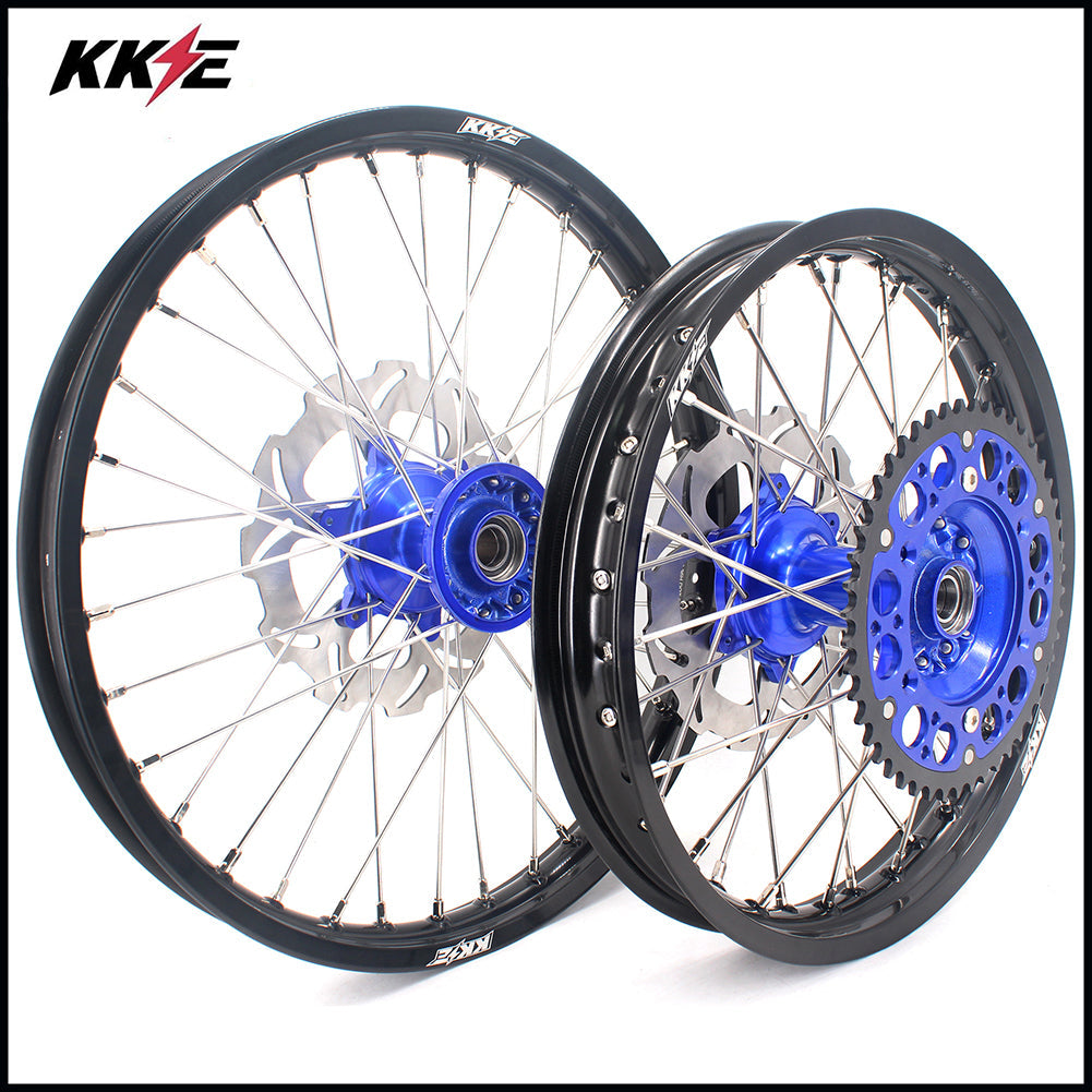 KKE 21 & 18 Cast Enduro Rims for Yamaha YZ250F YZ450F 2016-2021 Rotors - Howling Moto