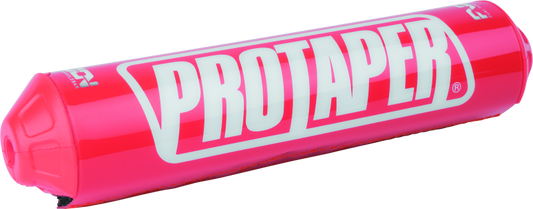 ProTaper Fuzion Bar Pad in Race Red with black mounting straps and logo, designed for motocross or dirt bike handlebars.