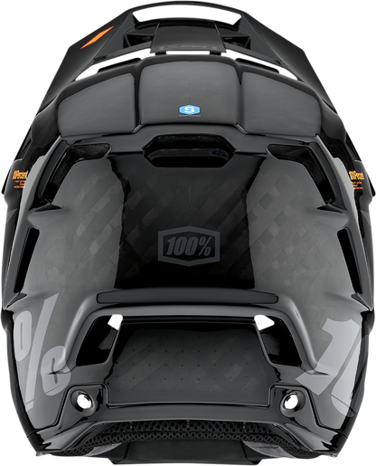 100% Aircraft 2 Helmet - Black - Large 80002-00003 - Howling Moto