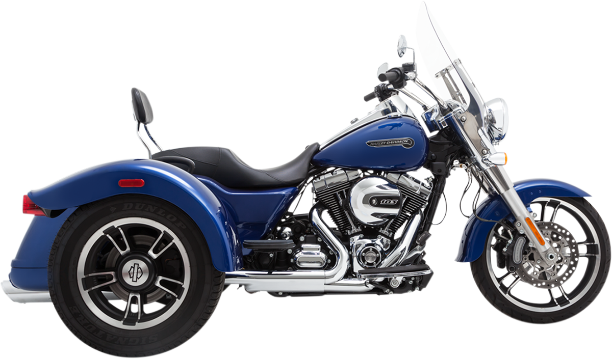 VANCE & HINES, Vance & Hines Chrome Mufflers for Harley Freewheeler 16798
