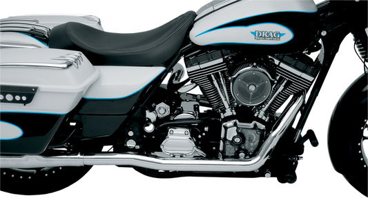 VANCE & HINES, Vance & Hines Dual Headpipes for '95-'08 Harley FL Models - Chrome (Part 16799)