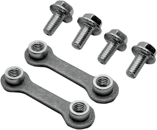 VANCE & HINES, Vance & Hines Dog Bone Nut Plate Kit 21989 for Exhaust Systems and Slip-On Mufflers